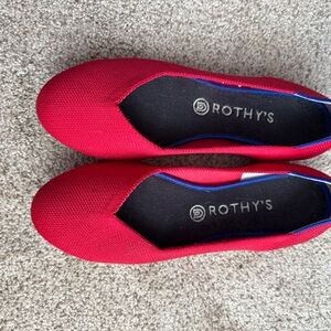 Rothy's Women's Red Flats